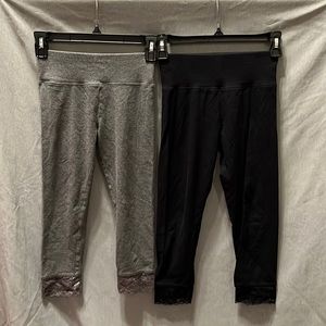 6 pairs Justice leggings. Size 12